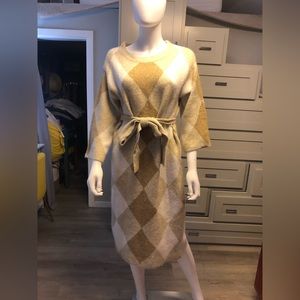 Anne Taylor Factory sweater dress size small